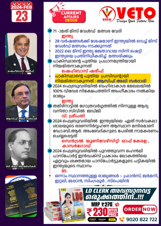 CURRENT AFFAIRS